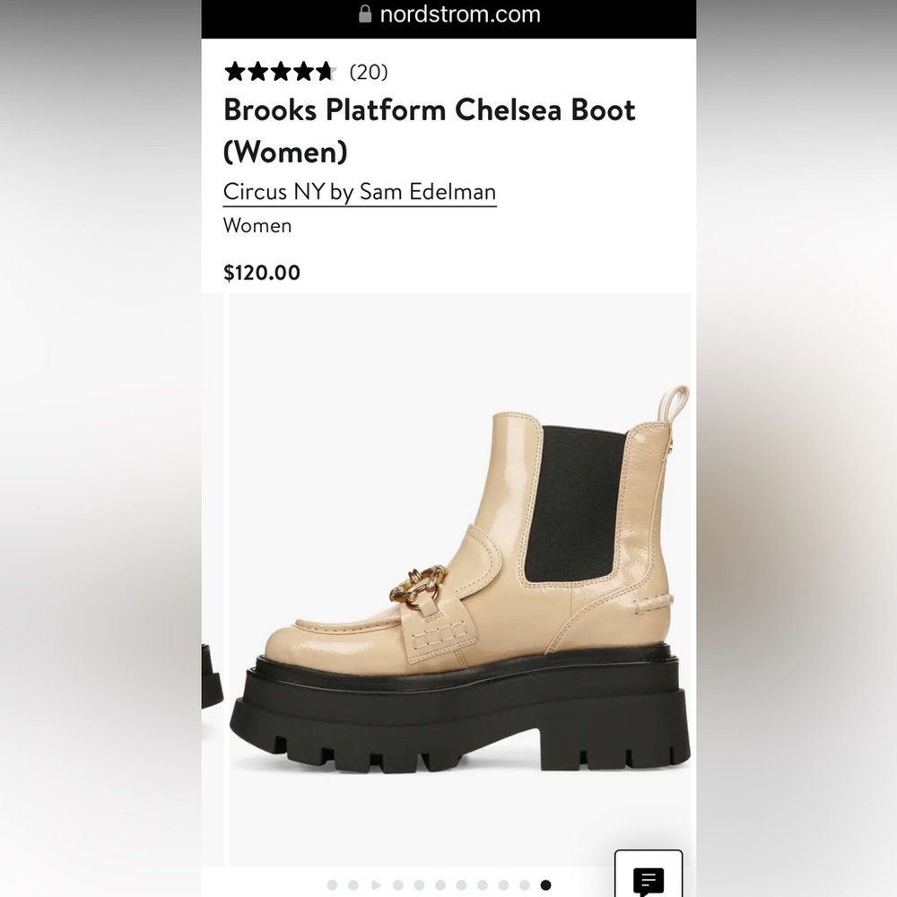Circus by Sam Edelman Chunky Platform Ankle Boot